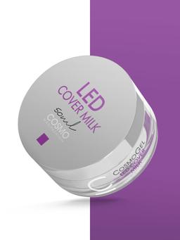 Cosmogel гель для наращивания ногтей Led Cover Milk, 50 мл