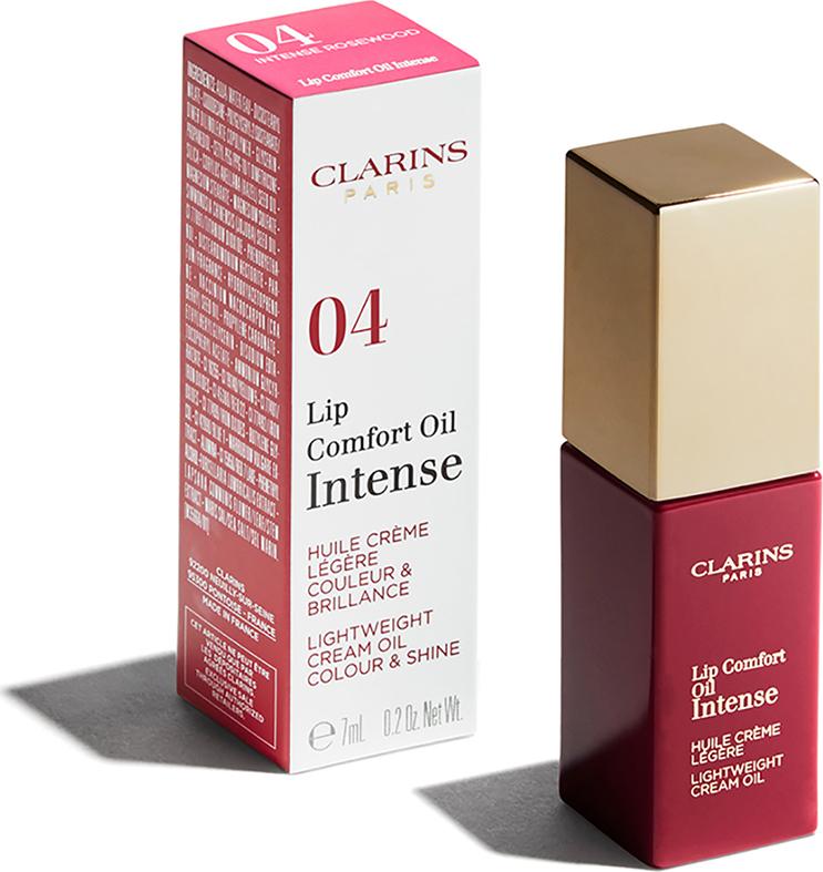 Clarins Lip Сomfort Oil Intense Масло-тинт для губ с кремовой текстурой, 04 Intense rosewood, 7 мл