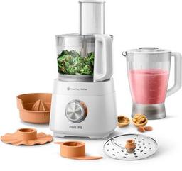 Кухонный комбайн PHILIPS HR7510,  белый