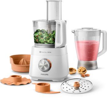 Кухонный комбайн PHILIPS HR7510,  белый