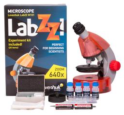 Микроскоп Levenhuk LabZZ M101 Orange  Апельсин