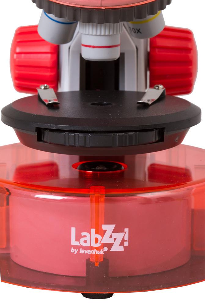 Микроскоп Levenhuk LabZZ M101 Orange  Апельсин