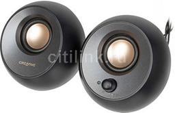 Колонки CREATIVE Pebble V2 MF1695,  2.0,  черный