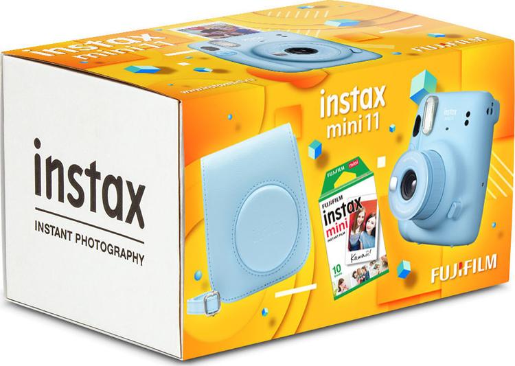 Фотоаппарат мгновенной печати Fujifilm Instax Mini 11, синий