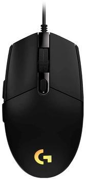 Мышь LOGITECH G102 LIGHTSYNC, проводная, USB, черный
