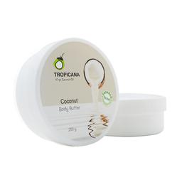 Кокосовый крем-масло (баттер) "Coconut" (кокос) , 250гр (TROPICANA OIL)