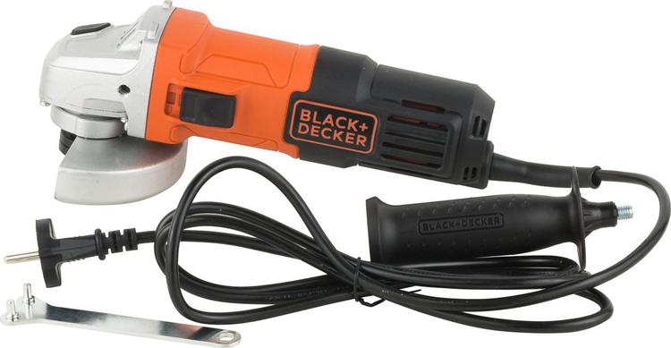 Компактная углошлифовальная машина Black+Decker, G650