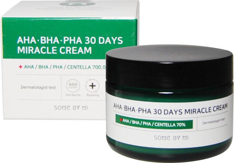 Крем Some by mi для проблемной кожи с AHA/BHA/PHA кислотами, 60 г.