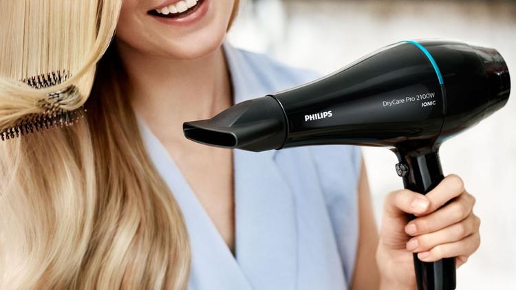 Фен Philips DryCare BHD272/00, черный