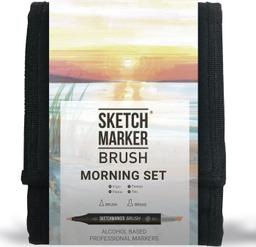 Набор маркеров SKETCHMARKER BRUSH 'Morning' 12 штук в сумке-органайзере