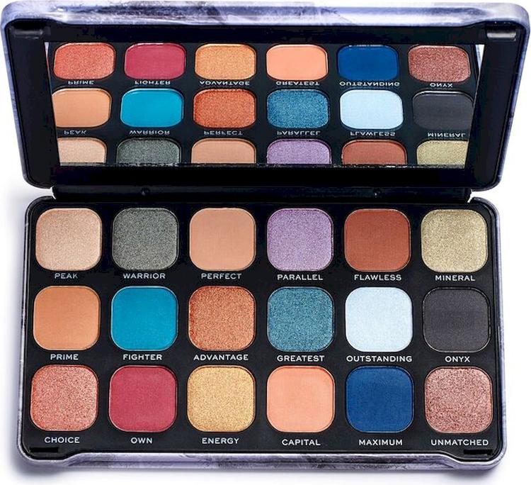 Makeup Revolution Тени для век Forever Flawless, 6077163, Optimum