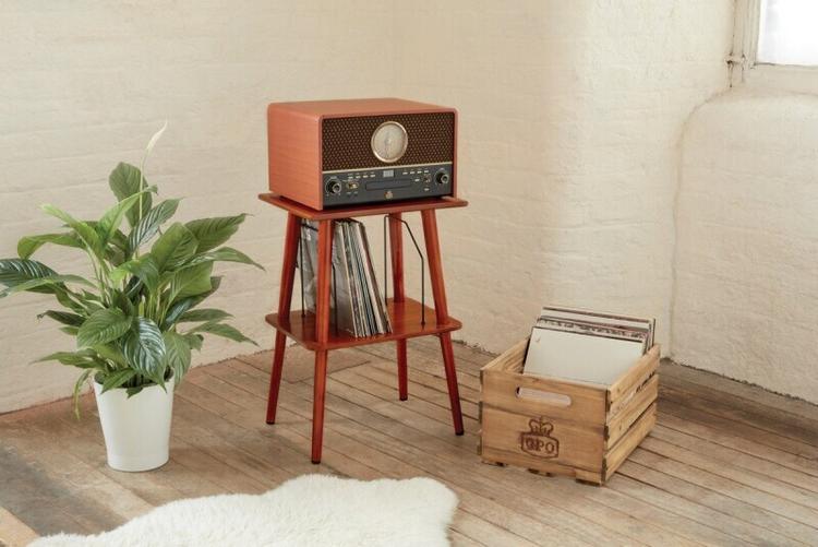 Кейс для хранения виниловых пластинок Cassa Wooden Crate
