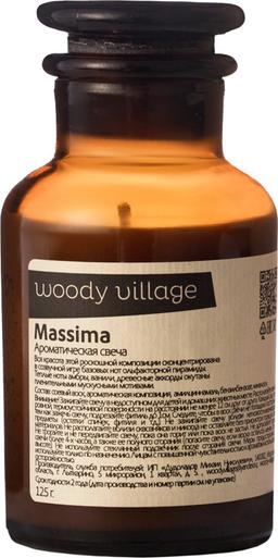 Ароматическая свеча Woody Village Massima 125 г