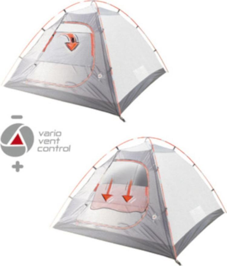 Палатка 4-местная High Peak Палатка High Peak Talos 3, 11505, темно-серый, зеленый