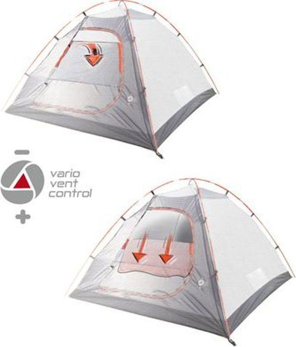 Палатка 4-местная High Peak Палатка High Peak Talos 3, 11505, темно-серый, зеленый
