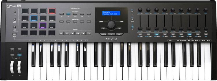MIDI-клавиатура Arturia KeyLab mkII 49, черный