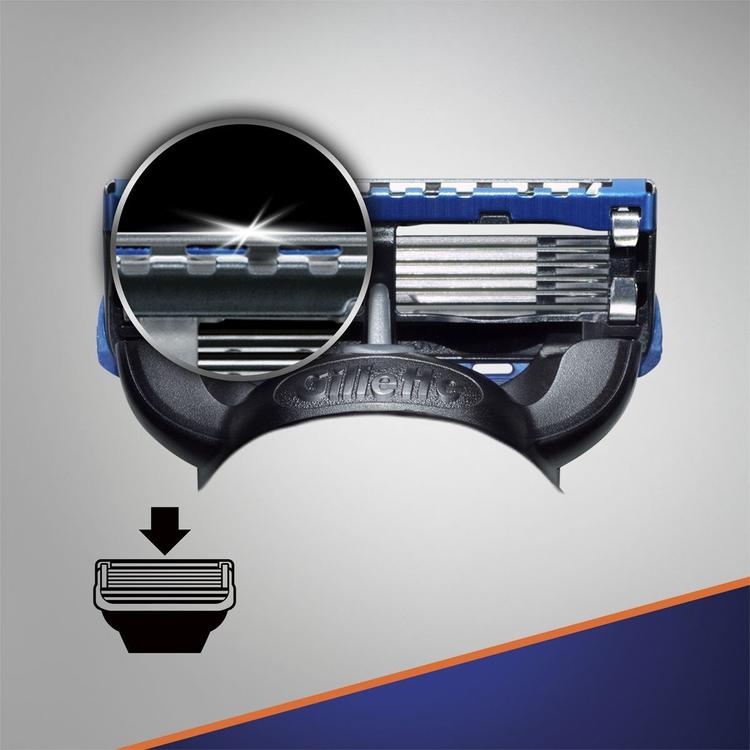 Gillette Сменные Кассеты Fusion5 ProGlide для мужской бритвы, 8 шт