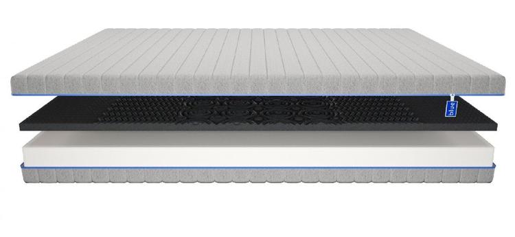 Матрас Blue Sleep Sonnic 200х200, беспружинный, скрученный