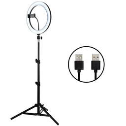 Кольцевая светодиодная лампа со штативом Ring Fill Light для селфи и профессиональной съемки