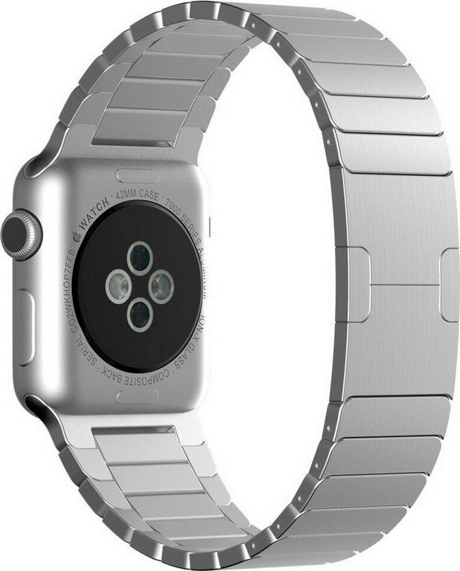 Ремешок для смарт-часов Devia Elegant Link Bracelet для Apple Watch 4 40 мм, серебристый