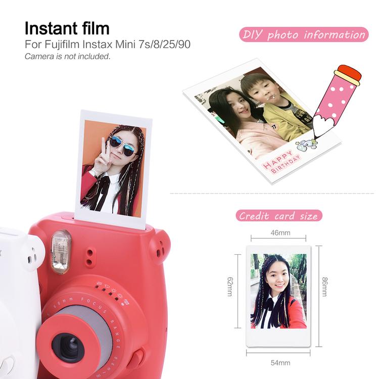 Картридж для Fujifilm Instax Mini белый 20 шт.