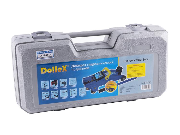 Подкатной домкрат 2т DolleX