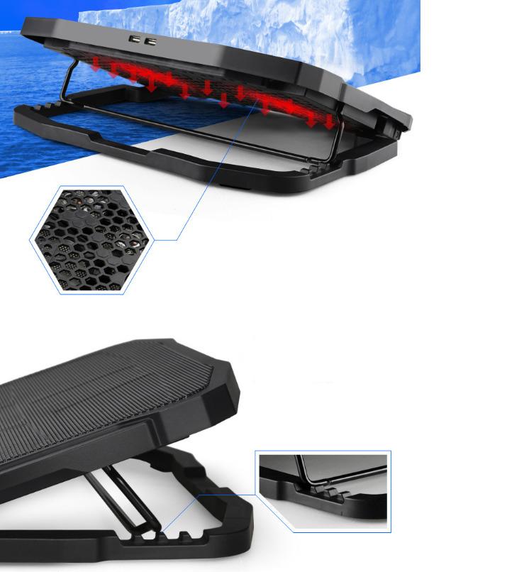 Система охлаждения для ноутбука 2USB