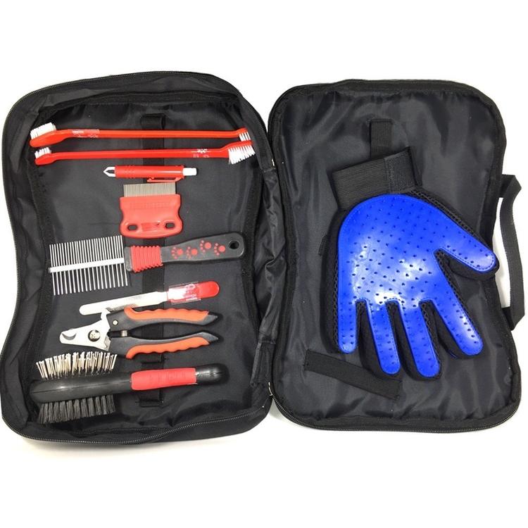 Пуходерка + набор для ухода за домашними животными