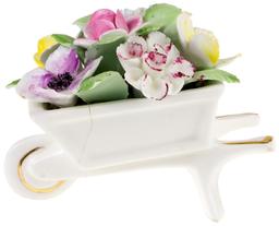 Цветочная композиция "Тачка". Фарфор, Royal Doulton, Великобритания, вторая половина 20 века