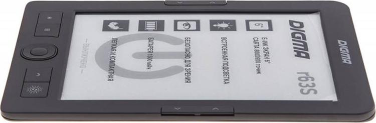 Электронная книга Digma R63S 6", темно-серый