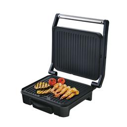 Гриль-пресс Endever Grillmaster 117 мощность 2300 Вт, автоматический терморегулятор,  внутреннее антипригарное покрытие,  световой индикатор нагрева и готовности