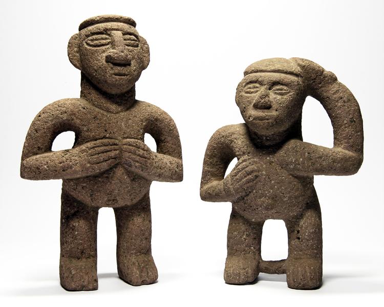 Фигуры из вулканического камня, Коста-Рика (500-1000 гг. н.э.)