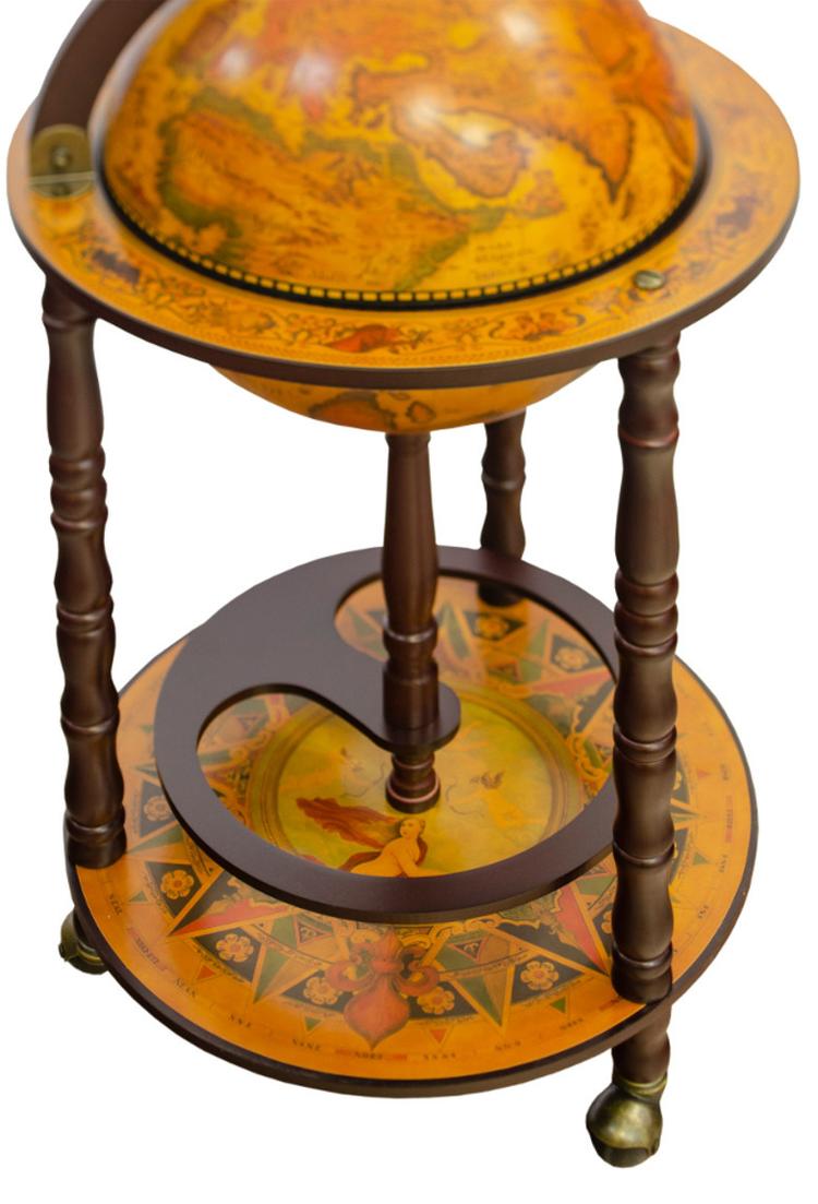 Глобус-бар напольный PTOLEMAEUS, сфера 33 см
