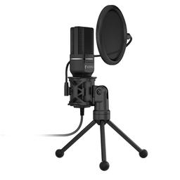 Yanmai SF-777 Настольный USB-микрофон Конденсаторный микрофон с откидной подставкой Штатив Поп-фильтр для записи видео с ПК