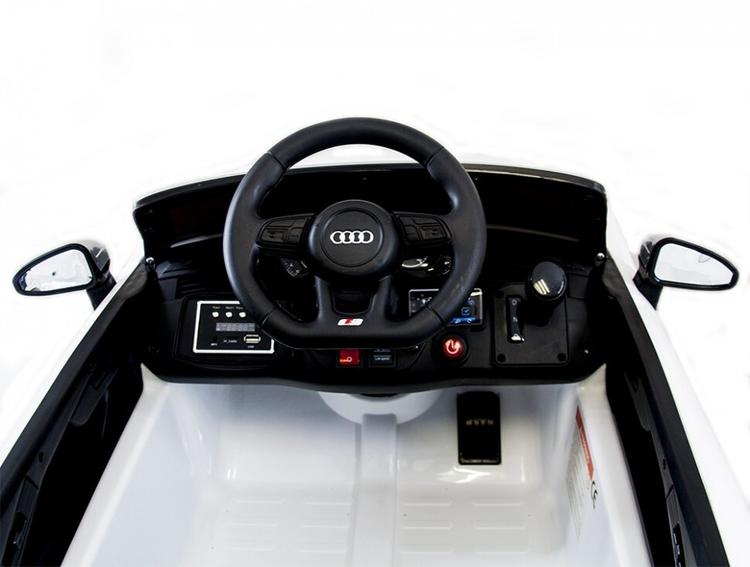 Детский электромобиль Audi S5 Cabriolet LUXURY 2.4G - White - HL258-LUX-W