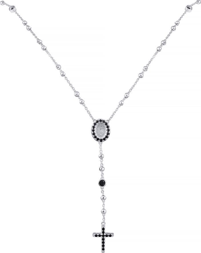 Колье ELEMENT 47 из серебра 925 пробы с кубический цирконий N25354_001_WG