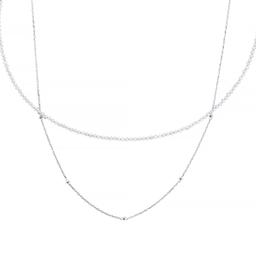 Колье ELEMENT 47 из серебра 925 пробы с лабрадор 10506N-YG_KL_LB_001_WG