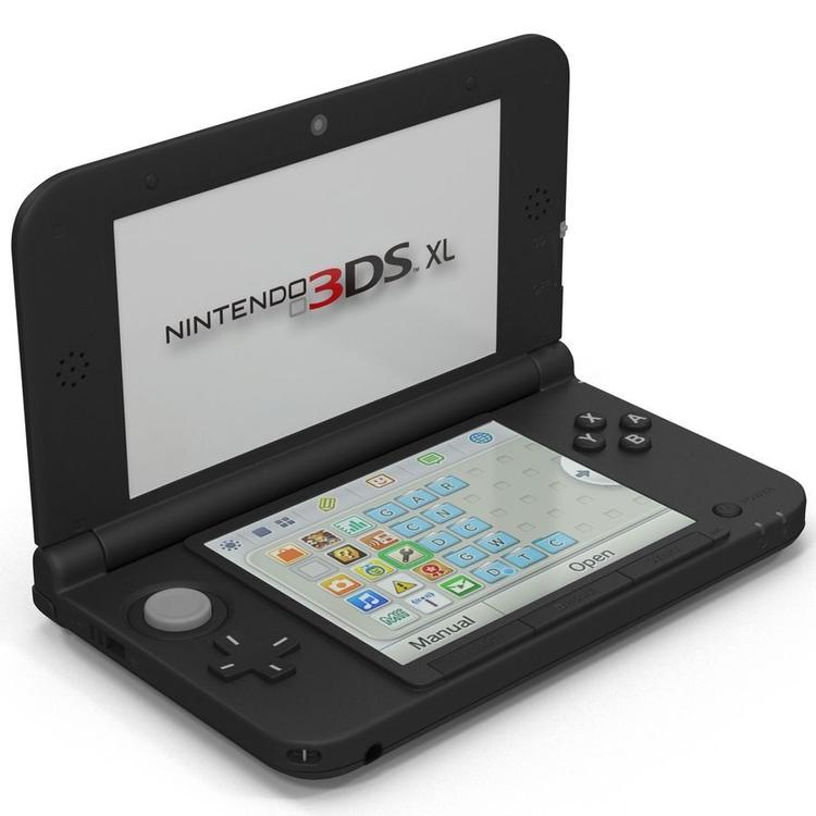 Игровая приставка Nintendo 3DS XL/LL Черная + 32Gb+игры.