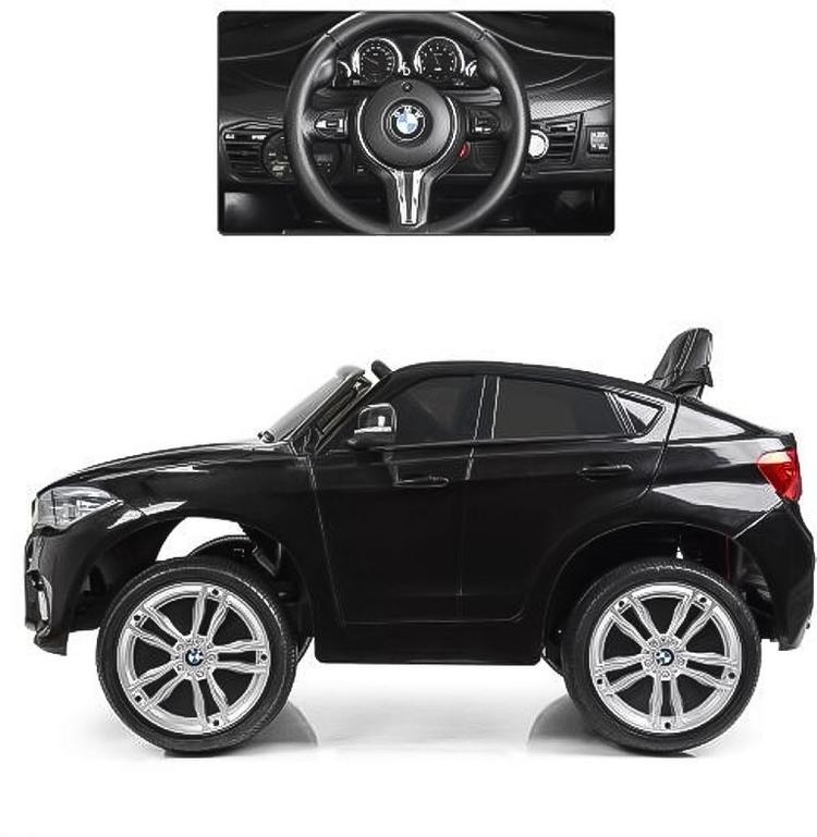 Детский электромобиль BMW X6M Black - JJ2199