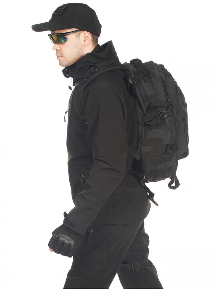 Рюкзак Тактический PATRIOT РТ-028, Tactica 7.62, 40 литров, цвет Черный (Black)
