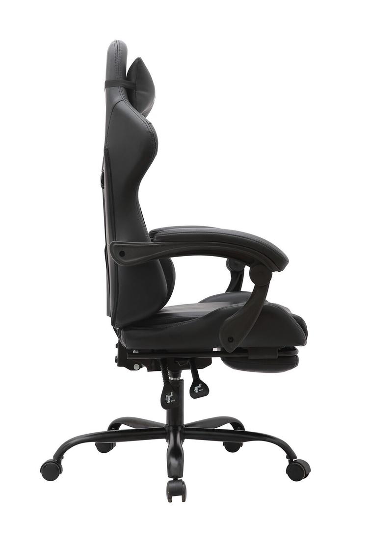 Игровое кресло VMM GAMING OT-B31B, Экокожа, черный