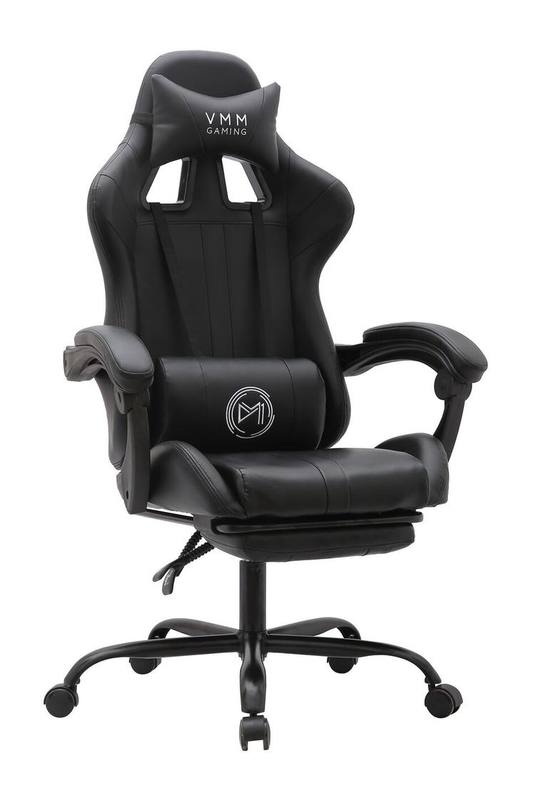 Игровое кресло VMM GAMING OT-B31B, Экокожа, черный