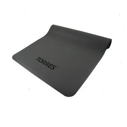Коврик для йоги и фитнеса TORRES PROFI. Rubber 173х61х3, темно-серый