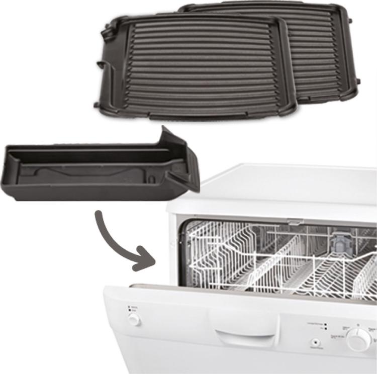 Электрогриль Tefal GC600010, серебристый