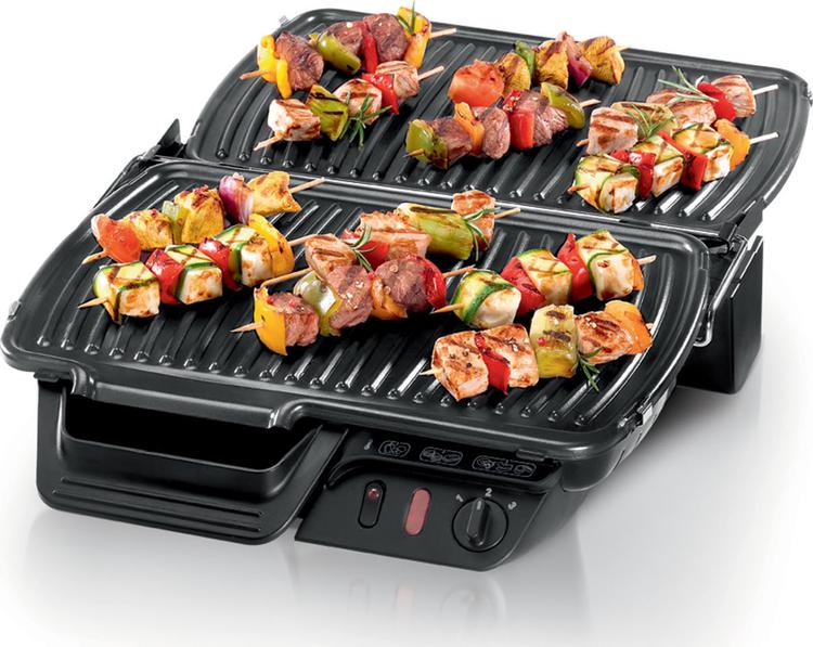 Электрогриль Tefal GC600010, серебристый