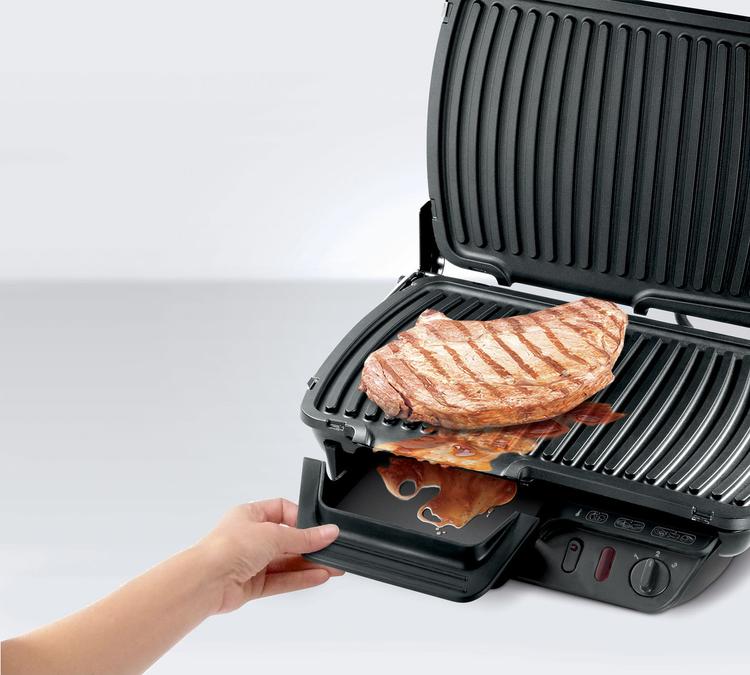 Электрогриль Tefal GC600010, серебристый