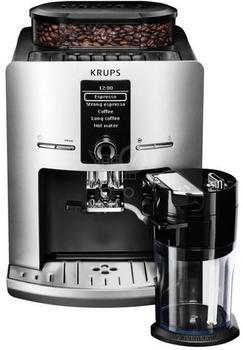 Кофемашина KRUPS EA829E10,  серебристый/черный