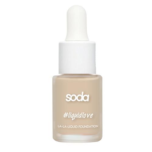 SODA ОСНОВА ТОНАЛЬНАЯ ДЛЯ ЛИЦА SODA LA-LA-LIQUID FOUNDATION ТОН 104 BANANA SMOOTHIE