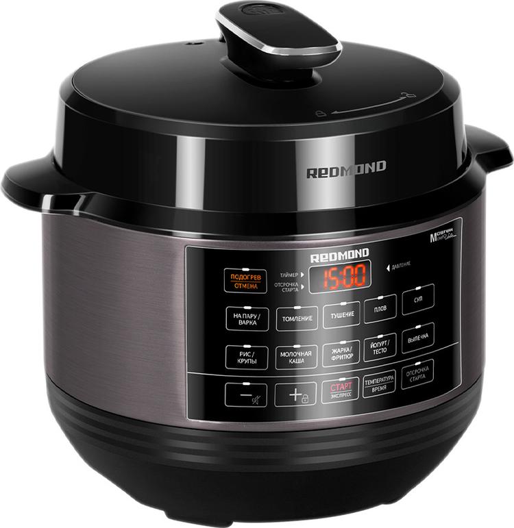 Мультиварка-скороварка Redmond RMC-PM388, бронзовый