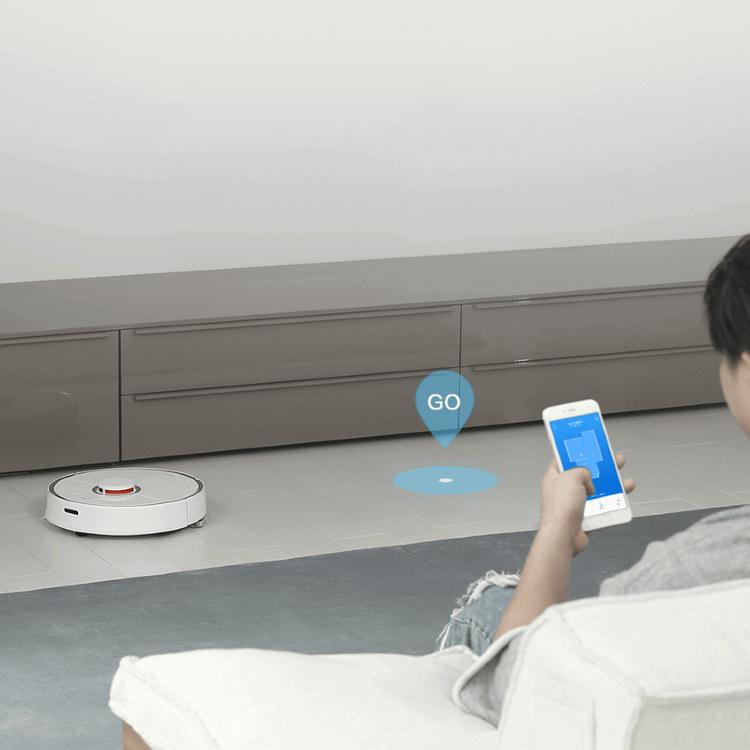 Робот-пылесос  Xiaomi  Mijia Robot Vacuum Cleaner 1S (CN), белый